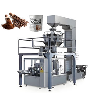 Automático 4 10 Cabeza Combinación Pesadora Pesaje Llenado Granulado Azúcar puro Bolsas Ziploc Premade Bag Packing Machine - Product Image 2