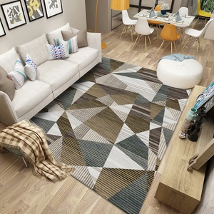 Impression 3D doux épais tapis microfibre tapis personnalisé tapis cristal velours tapis salon baie vitrée tapis - Product Image 4