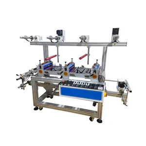 Multilayer automatic Nonwoven fabric Medical Applications Plastic Paper Packaging laminating machine