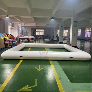 SUPER CASTLE Pista <span class=keywords><strong>de</strong></span> Carreras Inflable Blanca <span class=keywords><strong>para</strong></span> Autos <span class=keywords><strong>de</strong></span> Choque y Go Karts <span class=keywords><strong>de</strong></span> 3x3m/4x4m/5x5m con Bomba <span class=keywords><strong>de</strong></span> Aire <span class=keywords><strong>para</strong></span> <span class=keywords><strong>Alquiler</strong></span> - Product Image 3