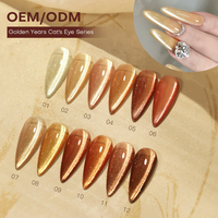 Vernis à ongles gel professionnel certifié CPSR, effet œil de chat, sans HEMA, sans TPO, couleurs personnalisées, OEM ODM pour les salons de beauté européens