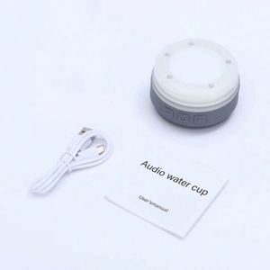 Glamorous Stainless Steel Vacuum Insulated Leak-Proof Water Bottle Glitter Finish Bluetooth Enabled <b>Large</b> Capacity Silicone - Product Image 4