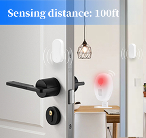 Door Reminder Magnetic Door <strong>Alarm</strong> <strong>Sensor</strong> Remote Receive <strong>Alarm</strong> Prompt Device - Product Image 2