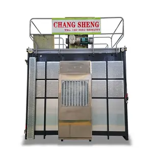 Thang máy xây dựng điện giá rẻ được sử dụng trên các công trường xây dựng