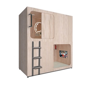 WE Cama de cápsula individual para dormir insonorizada de alta calidad Albergue <span class=keywords><strong>en</strong></span> camas de hotel - Product Image 2