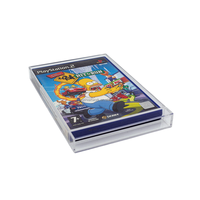 PS2 Jeu Acrylique Vitrine Cartouche Jeu Vidéo Vitrine Acrylique Protecteur Pour Sony PlayStation GAMECUB