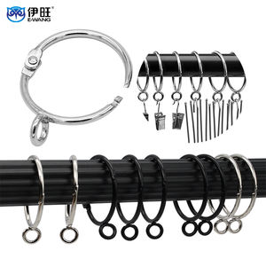 Anillos de cortina multicolor con ojales para decoración del hogar - Product Image 1