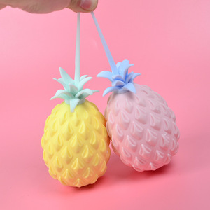 New Sell Pineapple Squishy Fidget Toy Slow Rising Simulation Fruit Stress Relief Soft <b>Squeeze</b> Toy <b>Ball</b> - Product Image 5