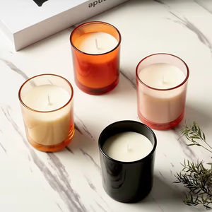 Décoration d'intérieur, bougies parfumées artisanales à parfum longue durée, étiquette personnalisable, bougie parfumée vintage de luxe - Product Image 1