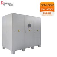 Convertisseur d'énergie hybride bidirectionnel 50KW 100KW 200KW PCS, compatible avec les systèmes connectés au réseau et hors réseau, pour batterie au lithium