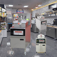 Friteuse électrique industrielle à haute pression de petite taille pour poulet Henny Penny KFC 500 Nouvelle marque BBT de haute qualité Garantie 1 an 380V/220V