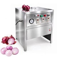 Elektrische commerciële uienpelschilmachine van roestvrij staal voor de verwerking van groenten