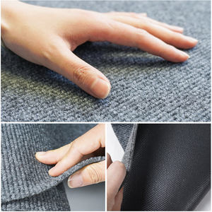 Tapis et Moquettes Jacquard Mur à Mur de Haute Qualité pour Maison, Chambre, Salle de Réunion, Hôtel, Bureau en Noir et Gris - Product Image 4