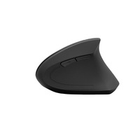 Mouse vertikal nirkabel ergonomis, Mouse tangan kanan ergonomis 6D 2.4G & BT bisa diisi ulang, antarmuka USB untuk PC Laptop