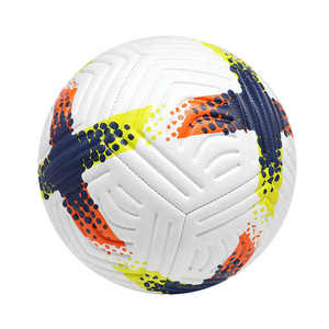 Prix d'usine en gros professionnel OEM taille personnalisée 5 3 ballon de football en cuir PU PVC match de football - Product Image 4