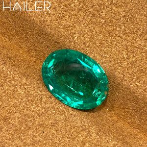 Vente en gros de pierres précieuses d'émeraude en vrac de <span class=keywords><strong>Columbia</strong></span> hydrothermal 5 Carat <span class=keywords><strong>Emerald</strong></span> Lab Créé <span class=keywords><strong>Emerald</strong></span> - Product Image 3
