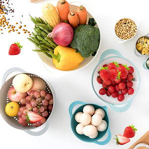 Set Mangkuk Ukur dan Campur 8 Buah Desain Klasik Bahan PP, Dapat Ditumpuk, Multifungsi, Peralatan Dapur, Hadiah Hari Ibu - Product Image 5