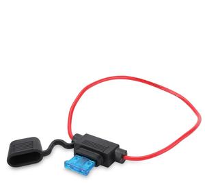 Portafusibles de Cuchilla Automotriz Estándar <span class=keywords><strong>Americano</strong></span>, para Fusibles de 14AWG y 16AWG, Mínimo 1mm2, Más Grande 2mm2, con Línea - Product Image 2