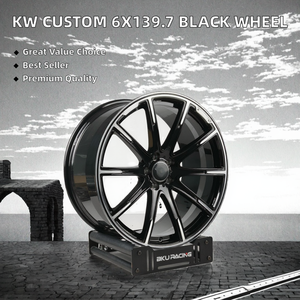 Pièces en alliage d'aluminium forgé sur mesure FSB 6X139.7 pour Escalade V Tesla Cybertruck H2 Tank 300 500 <span class=keywords><strong>GMC</strong></span> Yukon Tahoe 20-22 pouces - Product Image 2