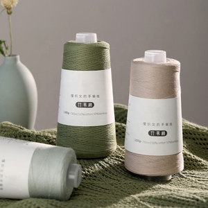 Wholesale Summer Baby <b>Yarn</b> 50% <b>Bamboo</b> 50% Cotton <b>Yarn</b> 200g 700m Hand knitting <b>Yarn</b> for Hand Crochet Knitting Shirt - Product Image 6