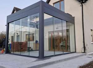 Enceinte en verre extérieure autoportante pour véranda de solarium d'hiver dans la véranda de jardin de patio d'arrière-cour - Product Image 3