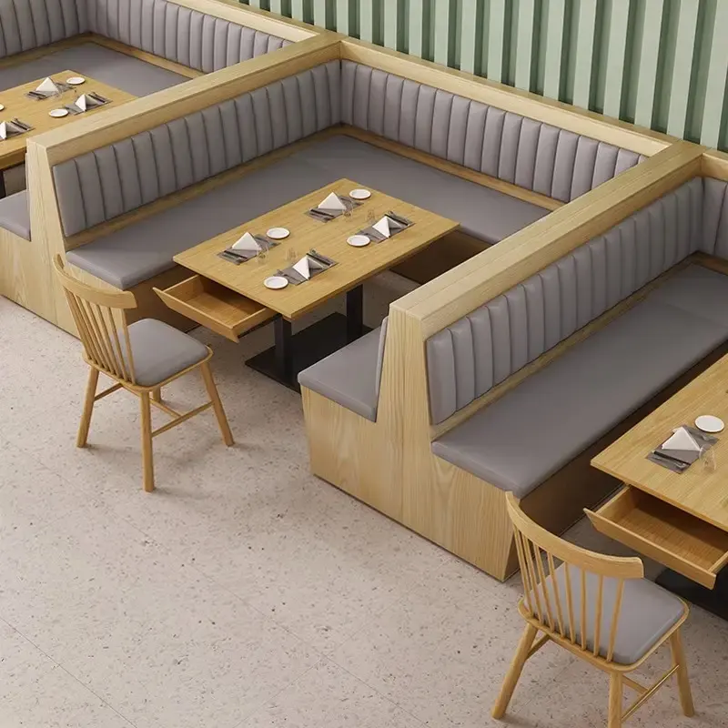 10 años fabricante personalizado restaurante de madera al aire libre picnic Banco cabina asientos americano