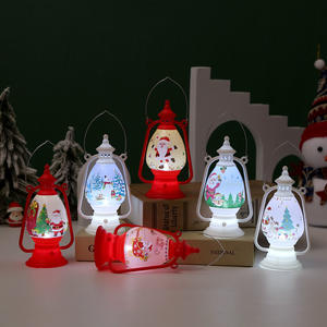 YE213 Vente en gros Nouvelles lumières décoratives pour sapin de Noël, ambiance de scène de Noël, décoration de fenêtre, petite veilleuse LED - Product Image 2