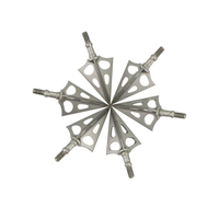 Pointes de flèches de chasse X5 Archery Broadhead 106 grains en acier inoxydable pour flèches de chasse