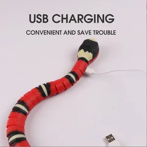 Jouets automatiques pour chats, <span class=keywords><strong>serpent</strong></span> interactif intelligent <span class=keywords><strong>à</strong></span> détection, jouets pour chat, recharge USB, accessoires pour chat, jeux - Product Image 6