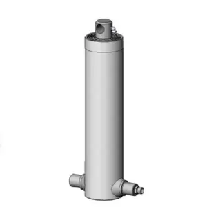 Parte inferior do cilindro basculante hidráulico - TIPO PIN - para reboque ou Ute