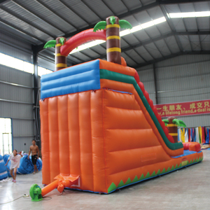 Parque acuático flotante de grado comercial con pozo de bolas y tobogán Pared de escalada flotante inflable - Product Image 4