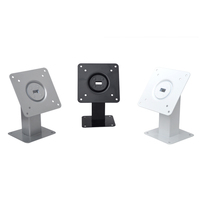 Support antivol pour tablette et moniteur en métal Peacemounts avec rotation à 360 degrés et inclinaison à 180 degrés, capacité de 20 lb