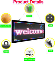 Pantalla LED Mini para Exteriores Bluestar P10 a Todo Color, Densidad de Píxeles de 512, con Resolución de 1080P e Impermeabilidad IP65