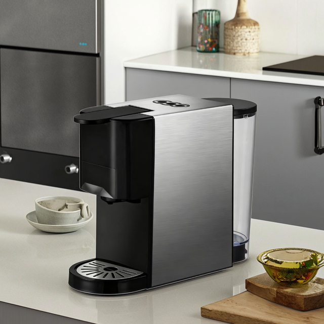 Italian Espresso Capsule Coffee Machine - Fully Automatic, Suitable for Small Offices, Multi-functional, Including Espresso