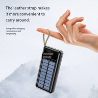 Station d'alimentation portable à charge rapide pour panneaux solaires, batterie externe 20000mAh avec lumière d'appoint, vente en gros