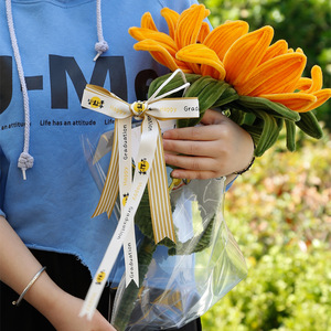 Nine-Colored Ribbon Graduation Ribbon Spool Satin Printed Academic Style For Gift Packaging - Product Image 4