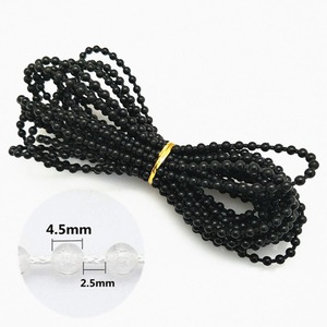 Vente en gros POM chaîne de perles en plastique rouleau de rideau chaîne de store verticale chaîne à billes en plastique durable pour stores - Product Image 5