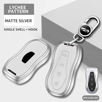 Étui de protection de clé de voiture de luxe en alliage de zinc de haute qualité pour clé de voiture Geely Xingyue S Boyue Pro, coque métallique premium avec boucle Xingyue