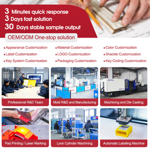 Candado <span class=keywords><strong>de</strong></span> Seguridad con Llave Maestra para Bloqueo, Aislado Contra los Efectos <span class=keywords><strong>de</strong></span> la <span class=keywords><strong>Electricidad</strong></span>, Novedad 2025 - Product Image 6