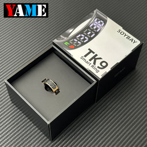 TK9 Wearable Digital Android IOS SDK Deportes Ritmo cardíaco Presión arterial Sueño Fitness Tracker Anillo de dedo inteligente - Product Image 1