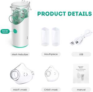 CE-zertifizierte Mini-Verne bler Maschine Asthma tragbarer wiederauf ladbarer Ultraschall-Netz verne bler - Product Image 3