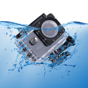 Caméra d'action étanche <span class=keywords><strong>moins</strong></span> chère, 1080P HD, 12MP, <span class=keywords><strong>micro</strong></span> externe, 140 degrés, écran LCD 2,0 pouces - Product Image 2
