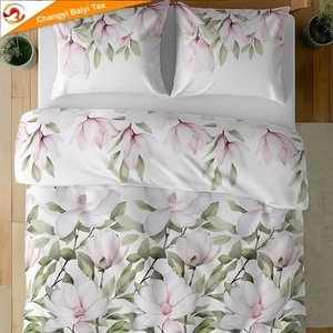 Ensemble <span class=keywords><strong>de</strong></span> housses <span class=keywords><strong>de</strong></span> <span class=keywords><strong>couette</strong></span> à fleurs Ensemble <span class=keywords><strong>de</strong></span> literie en polyester doux Jardin Style <span class=keywords><strong>Vintage</strong></span> Motif <span class=keywords><strong>de</strong></span> fleurs Housse <span class=keywords><strong>de</strong></span> <span class=keywords><strong>couette</strong></span> avec fermeture à glissière - Product Image 3
