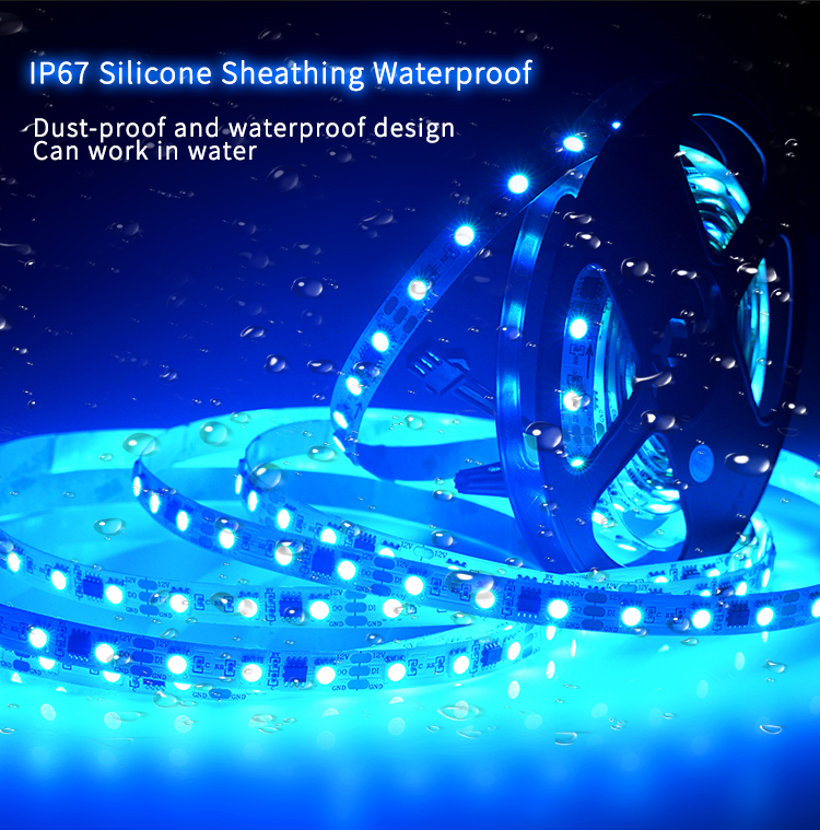 Digital Ucs1903 Addressable Ws2811 Light 12v Individual Pixel Strip Dream Color Led Strip