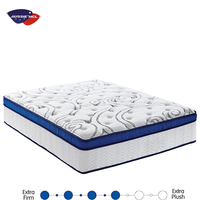 Bequeme hoch dichte Schaumstoff matratze in Box bestellen Online-Kühlung Hybrid Latex Gel Memory Foam Taschen feder matratzen