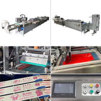 JD-3001 JINGDA kaus pakaian otomatis penuh, mesin cetak layar Label pita Satin perawatan