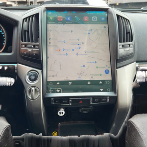 Lecteur vidéo de voiture 15,6 pouces, écran partagé, autoradio stéréo Tesla, Android 13 pour Land Cruiser 200 LC200 <span class=keywords><strong>2012</strong></span> 2008, écran IPS - Product Image 3