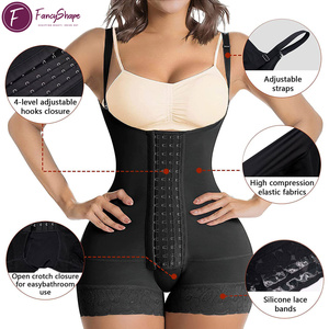 FancyShape Femme Ultra Sculpts Fajas Colombianas Ultra Ferme Buste Ouvert Barboteuse Shapewear - Product Image 2