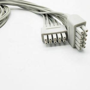 <span class=keywords><strong>Ge</strong></span> Compatibel 10 Leads <span class=keywords><strong>Ekg</strong></span> Kabel Aha Banaan 4.0 - Product Image 4