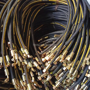 Dây thép áp lực cao ống thủy lực ống dầu DIN En 853 tiêu chuẩn ống cao su thủy lực manufancturer - Product Image 5